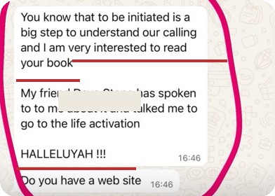Reader message: Hallelujah
