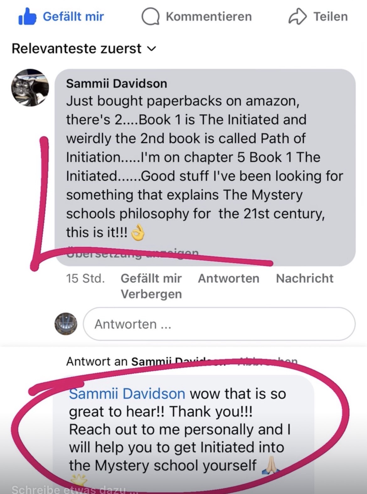 Message from Sami