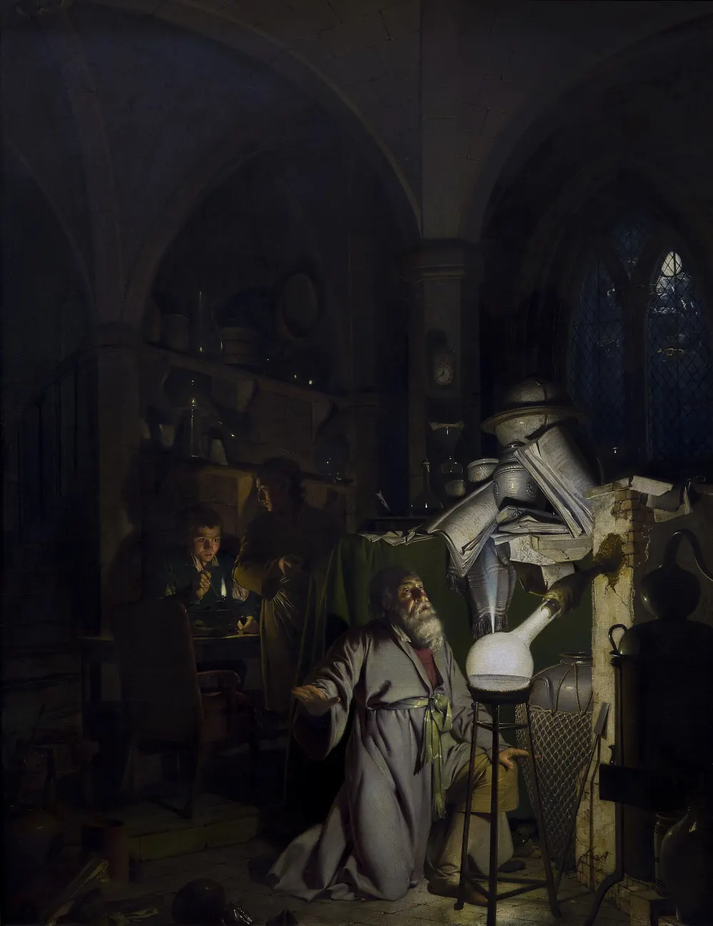 The Alchemist · Joseph Wright of Derby, 1771
